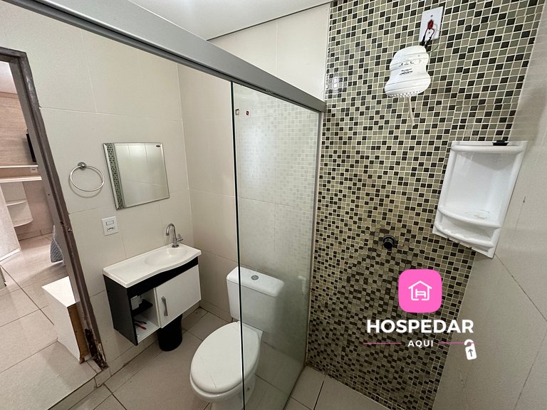 Pousada PVH - Quarto 5 - Banheiro privativo