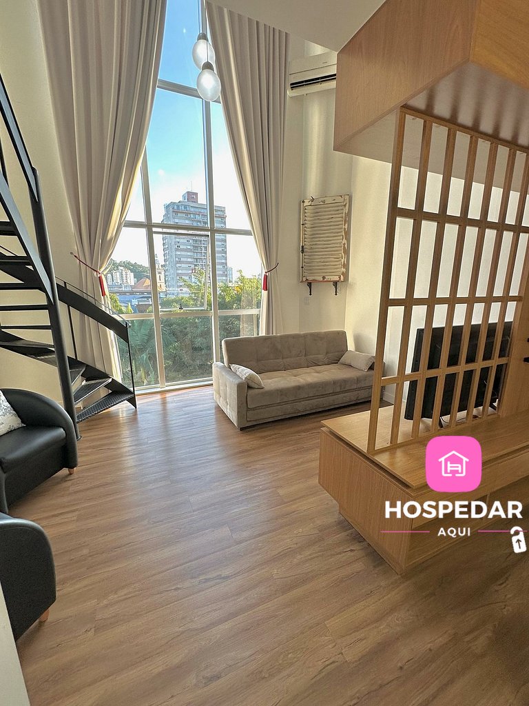 Saint Sebastian Flat 307 - Com Hidro! até 3 pessoas, Duplex,