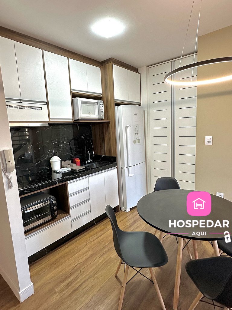 Saint Sebastian Flat 307 - Com Hidro! até 3 pessoas, Duplex,