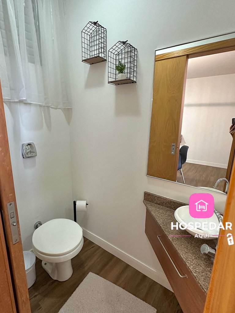 Saint Sebastian Flat 307 - Com Hidro! até 3 pessoas, Duplex,