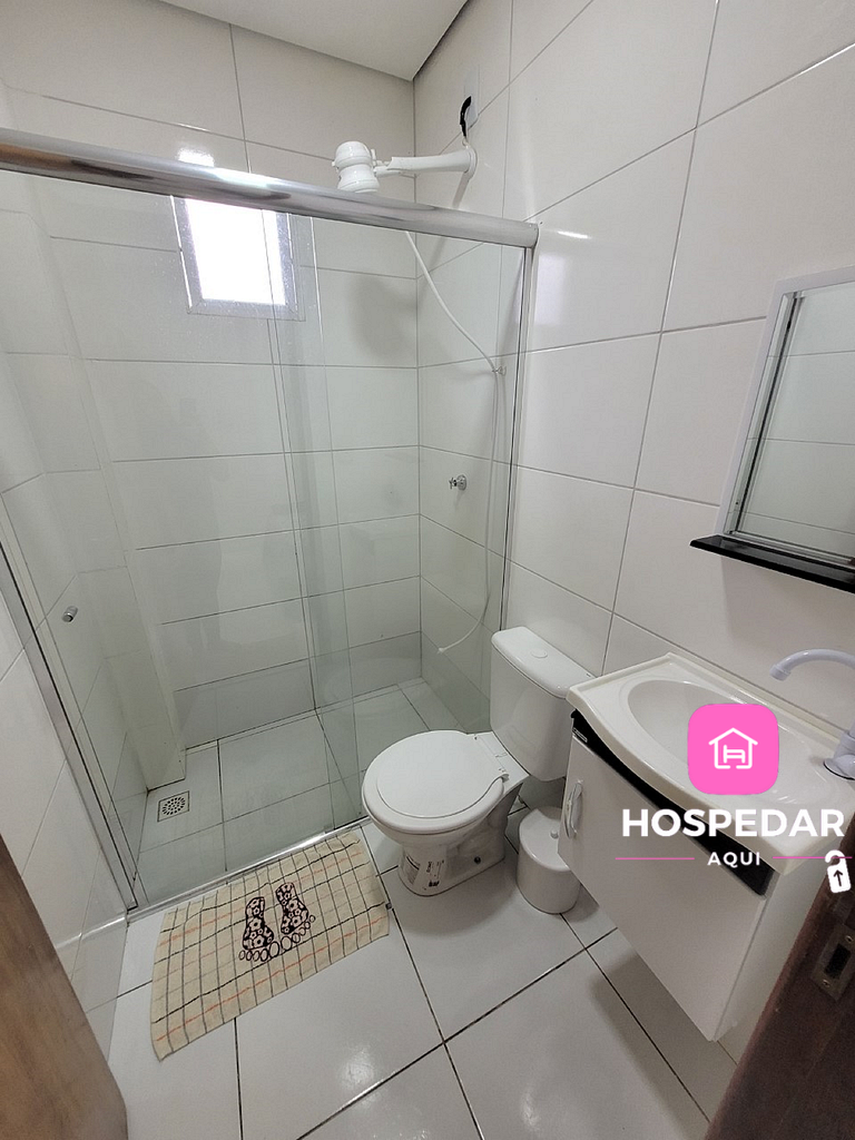 Hotel Dom Pedro -Quarto 10- Banheiro Compartilhado