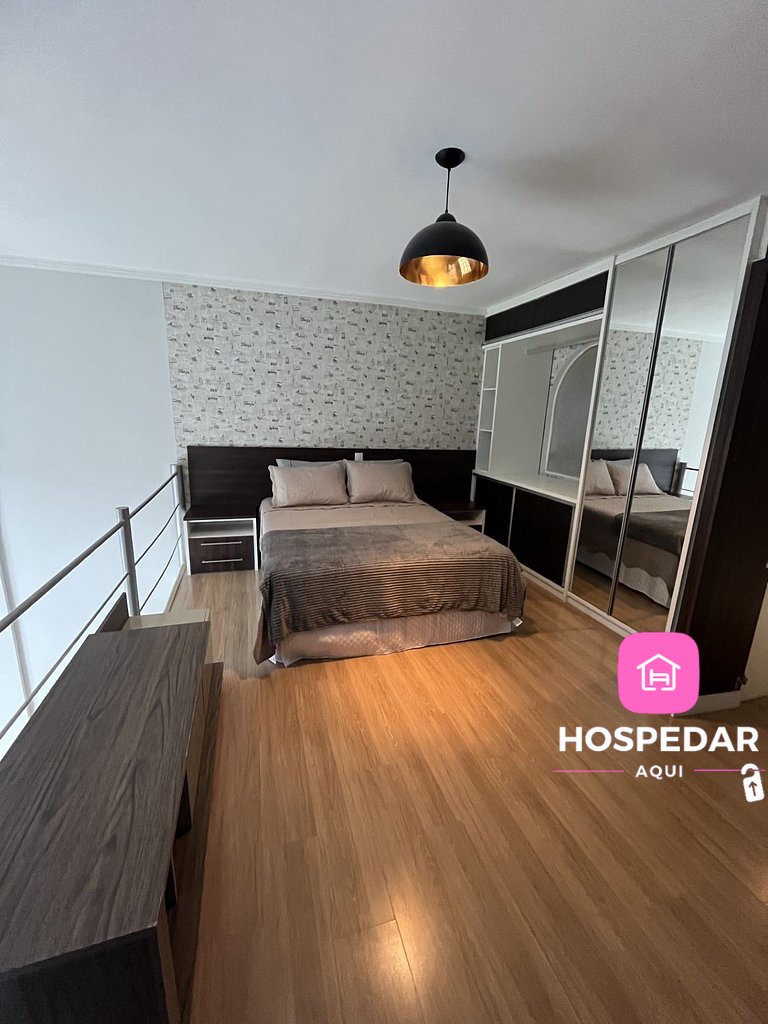 Saint Sebastian Flat 515 - até 3 pessoas, Duplex, no centro