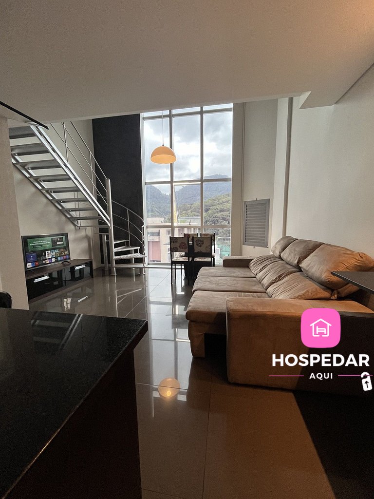 Saint Sebastian Flat 515 - até 3 pessoas, Duplex, no centro