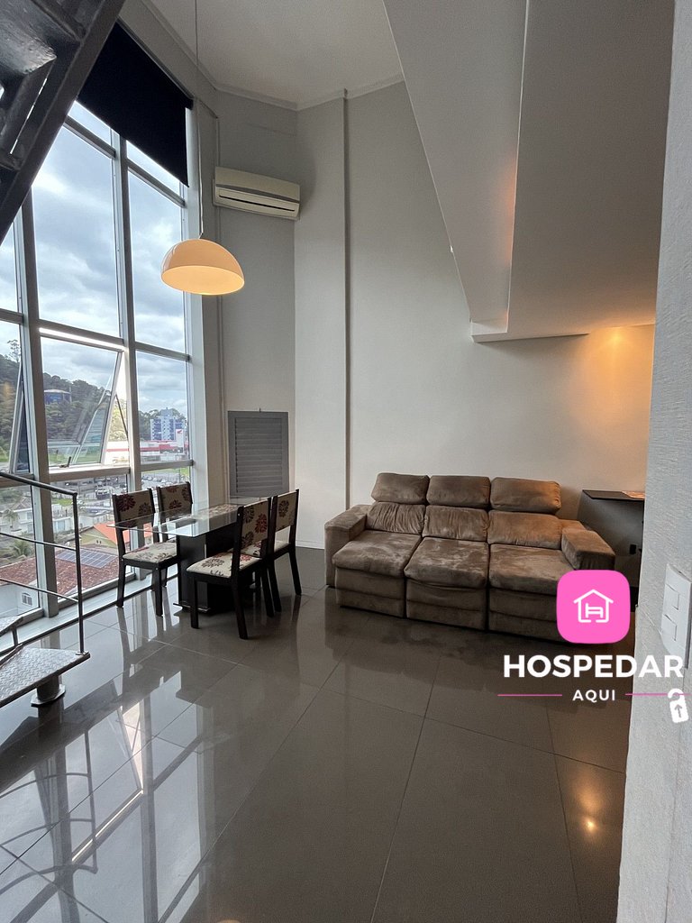 Saint Sebastian Flat 515 - até 3 pessoas, Duplex, no centro