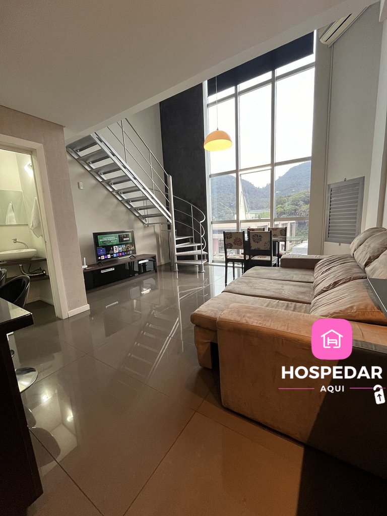 Saint Sebastian Flat 515 - até 3 pessoas, Duplex, no centro