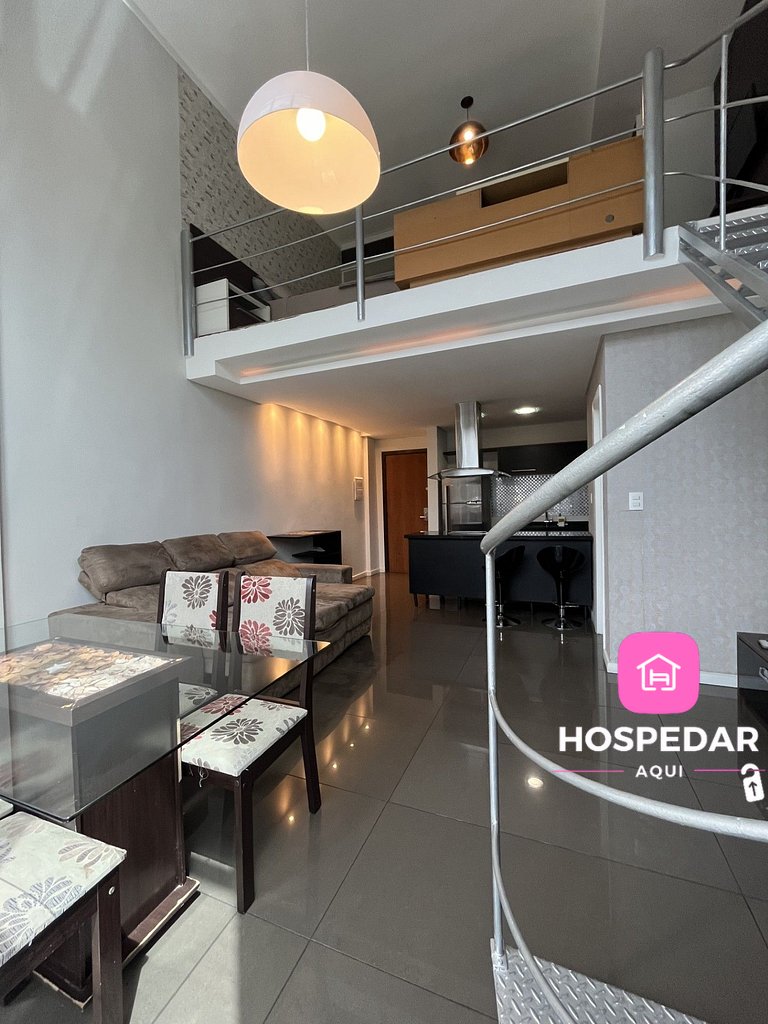 Saint Sebastian Flat 515 - até 3 pessoas, Duplex, no centro