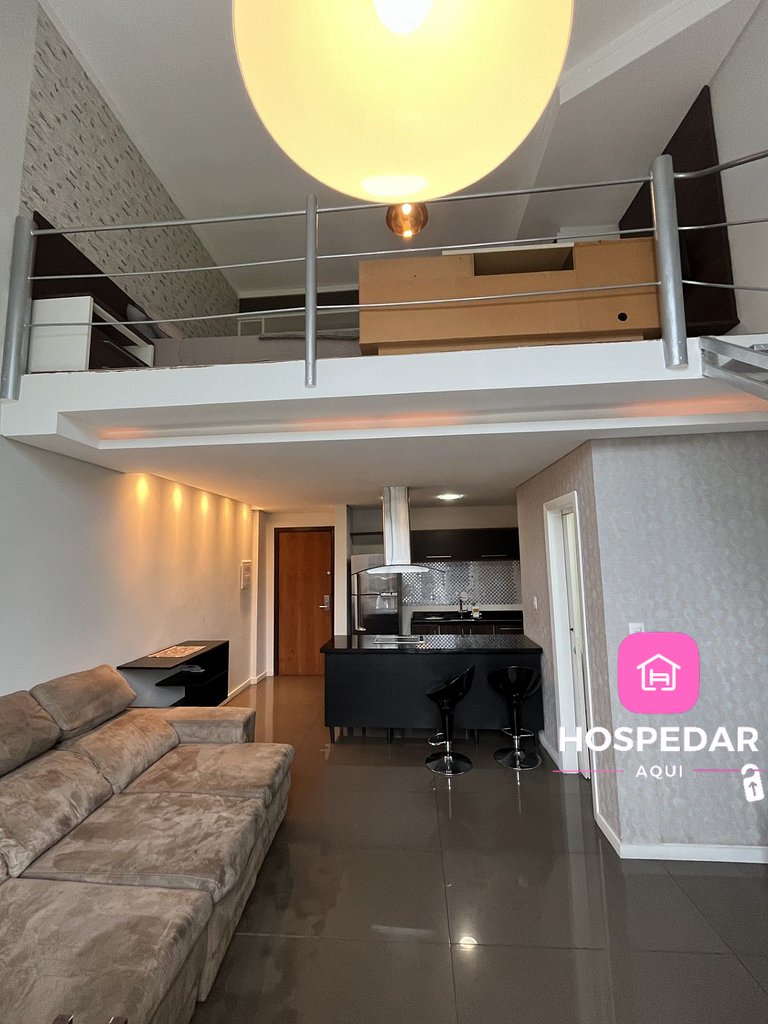 Saint Sebastian Flat 515 - até 3 pessoas, Duplex, no centro