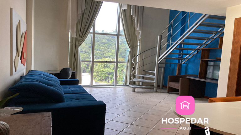 Saint Sebastian Flat 614 - Com Hidro! até 3 pessoas, Duplex,
