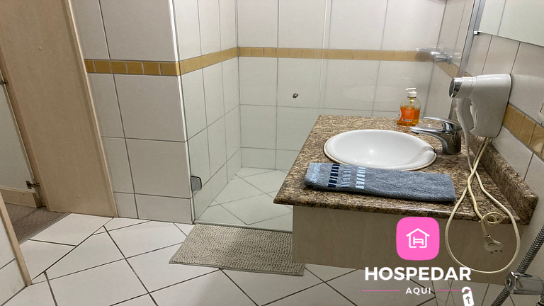 Saint Sebastian Flat 614 - Com Hidro! até 3 pessoas, Duplex,