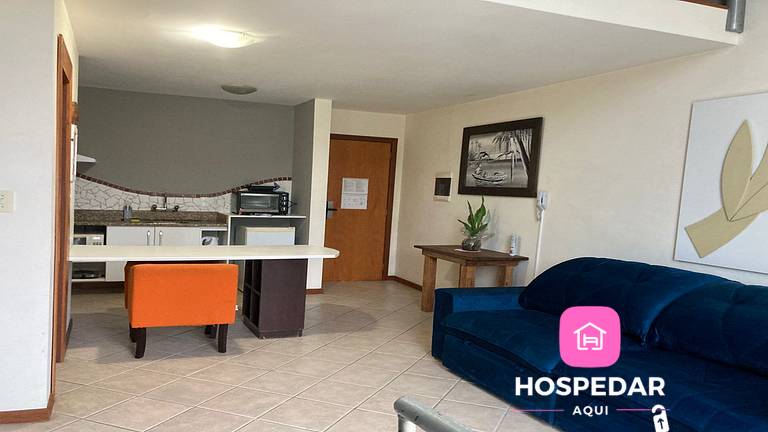 Saint Sebastian Flat 614 - Com Hidro! até 3 pessoas, Duplex,