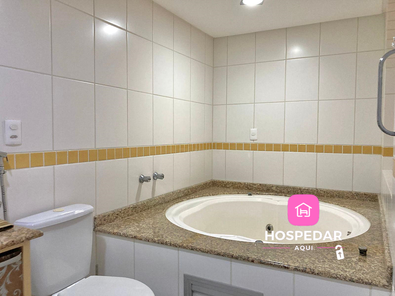 Saint Sebastian Flat 514 Com Hidro até 2 pessoas