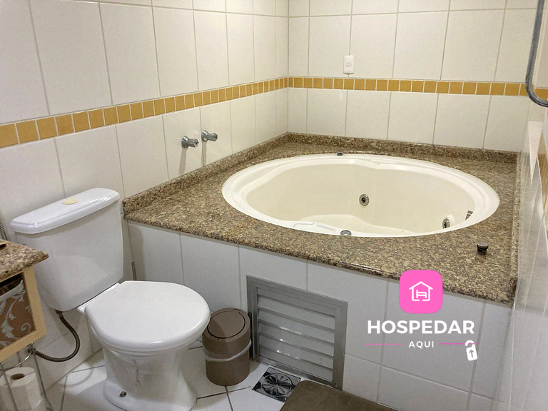 Saint Sebastian Flat 514 Com Hidro até 2 pessoas