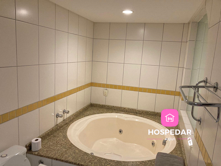 Saint Sebastian Flat 514 Com Hidro até 2 pessoas