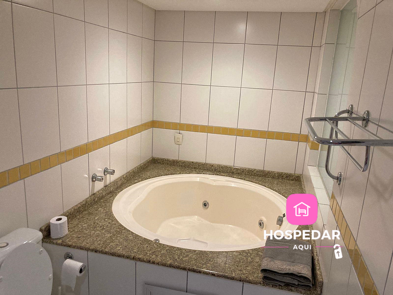Saint Sebastian Flat 201 - Com Hidro! até 3 pessoas, Duplex,