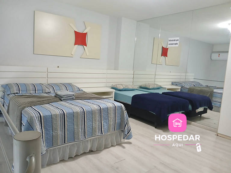 Saint Sebastian Flat 213 - Com Hidro! até 4 pessoas, Duplex,