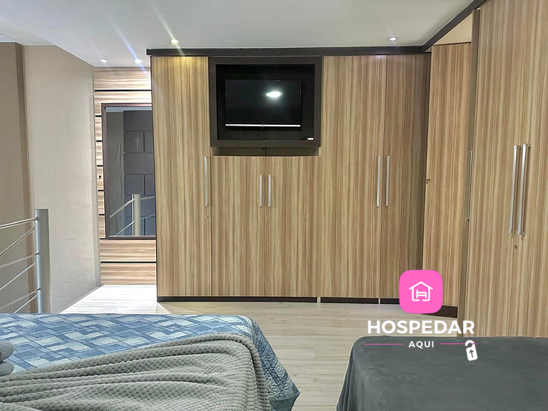 Saint Sebastian Flat 612 - Com Hidro! até 4 pessoas, Duplex,