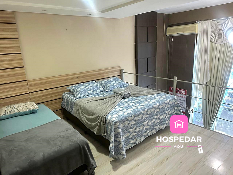 Saint Sebastian Flat 612 - Com Hidro! até 4 pessoas, Duplex,
