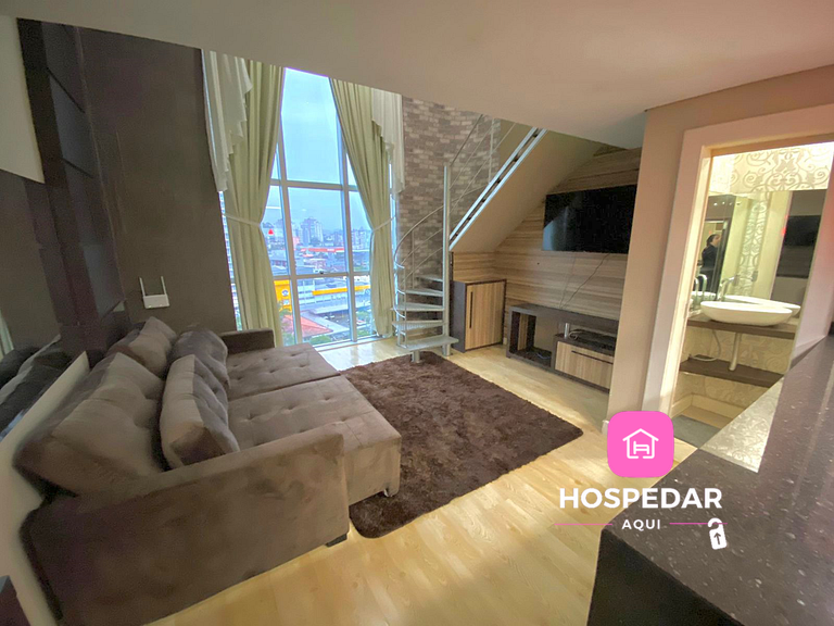 Saint Sebastian Flat 612 - Com Hidro! até 4 pessoas, Duplex,