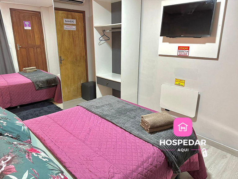 Hotel Dom Pedro -Quarto 5 - Banheiro Compartilhado