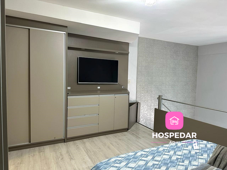 Saint Sebastian Flat 615 - Com Hidro! até 4 pessoas, Duplex,