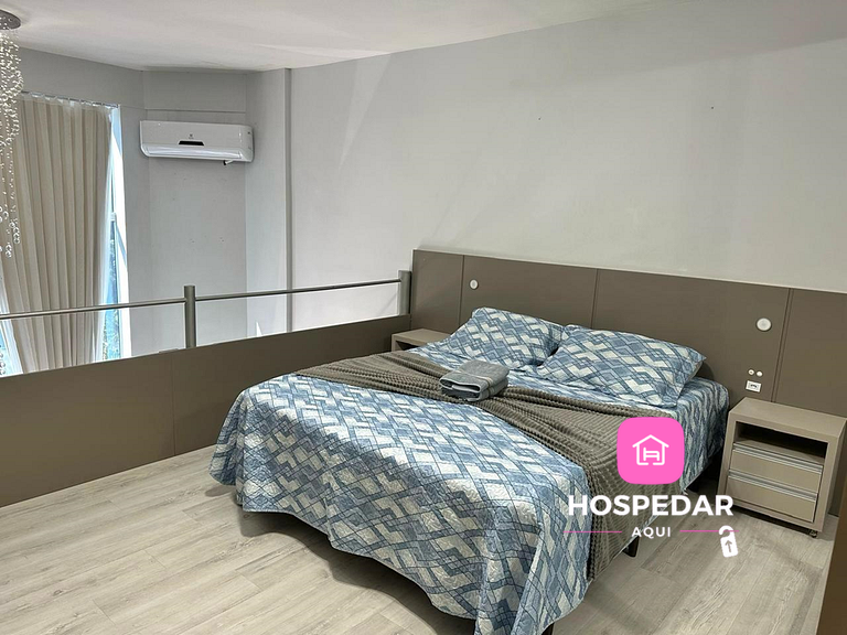 Saint Sebastian Flat 615 - Com Hidro! até 4 pessoas, Duplex,