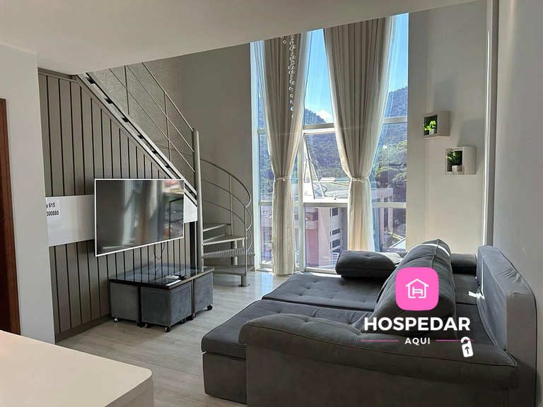 Saint Sebastian Flat 615 - Com Hidro! até 4 pessoas, Duplex,