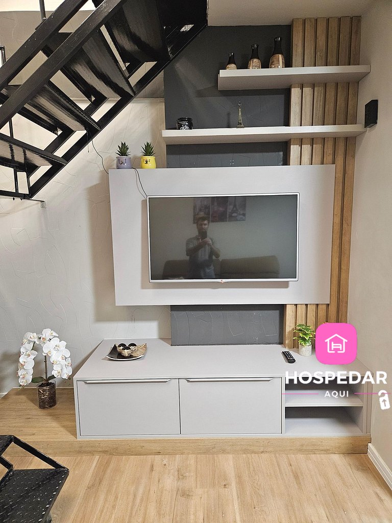 Saint Sebastian Flat 716 - Com Hidro! até 3 pessoas, Duplex,