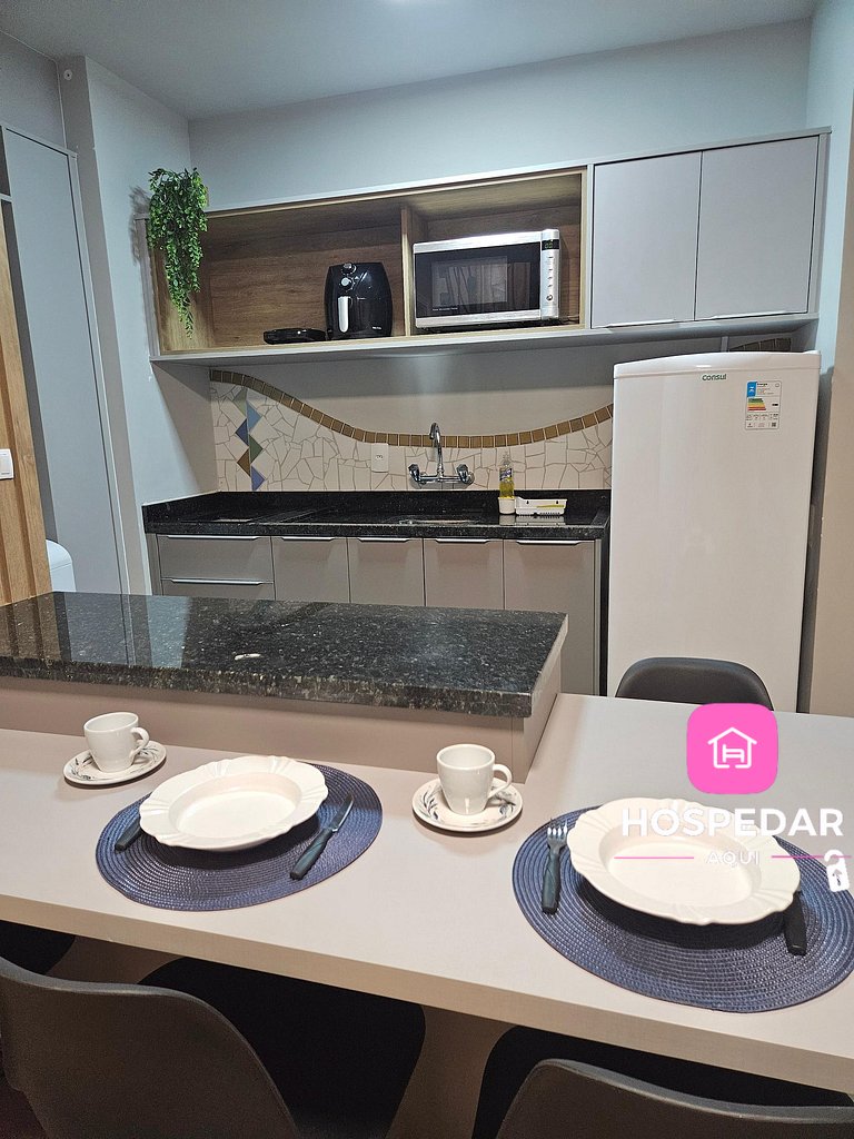 Saint Sebastian Flat 716 - Com Hidro! até 3 pessoas, Duplex,