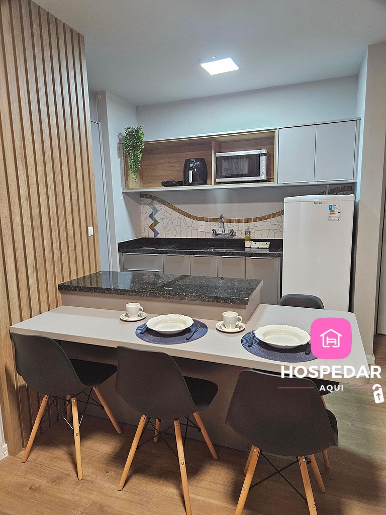 Saint Sebastian Flat 716 - Com Hidro! até 3 pessoas, Duplex,