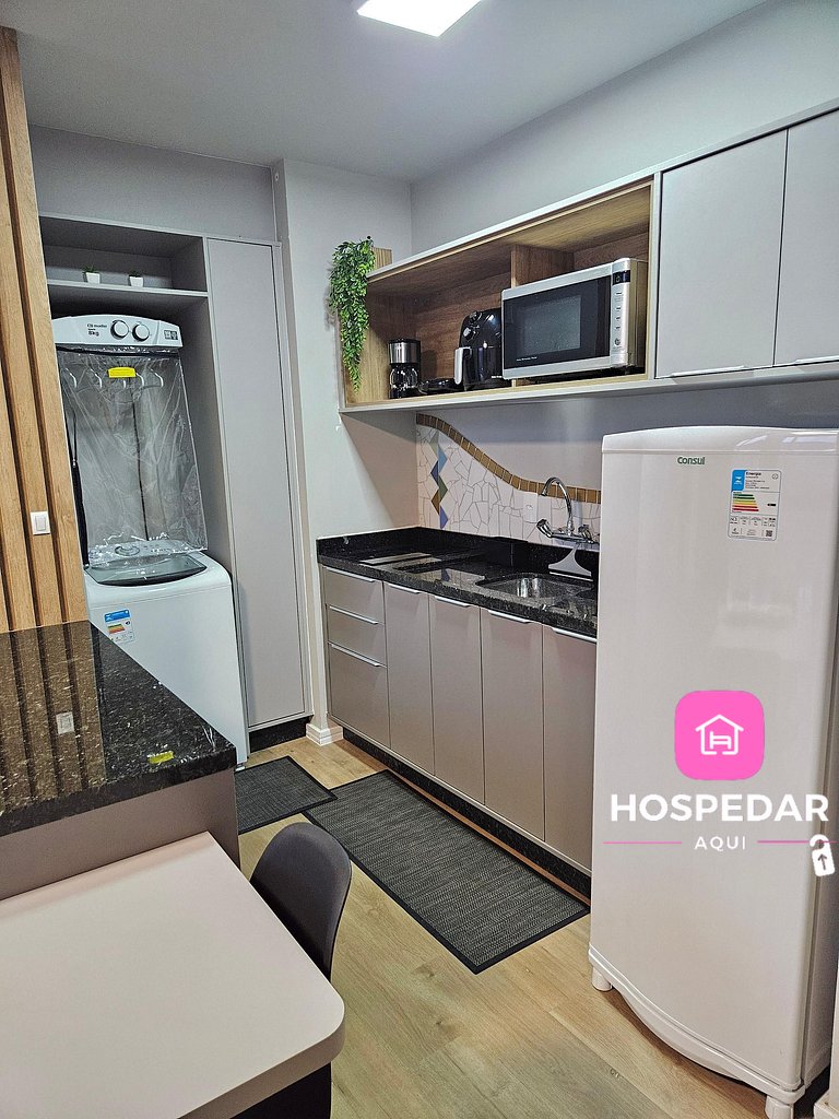 Saint Sebastian Flat 716 - Com Hidro! até 3 pessoas, Duplex,