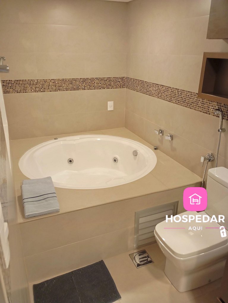 Saint Sebastian Flat 611 - Com Hidro!