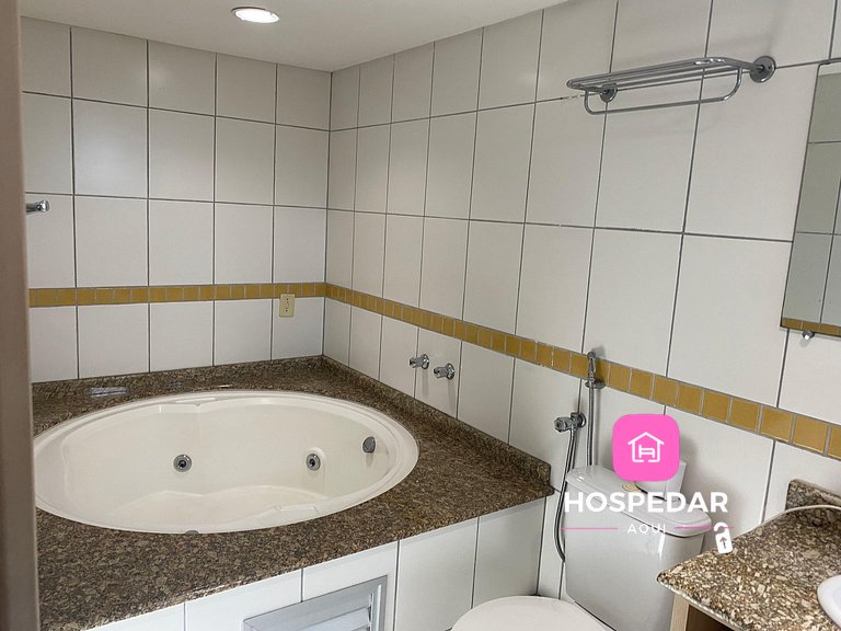 Saint Sebastian Flat 613 - Com Hidro!