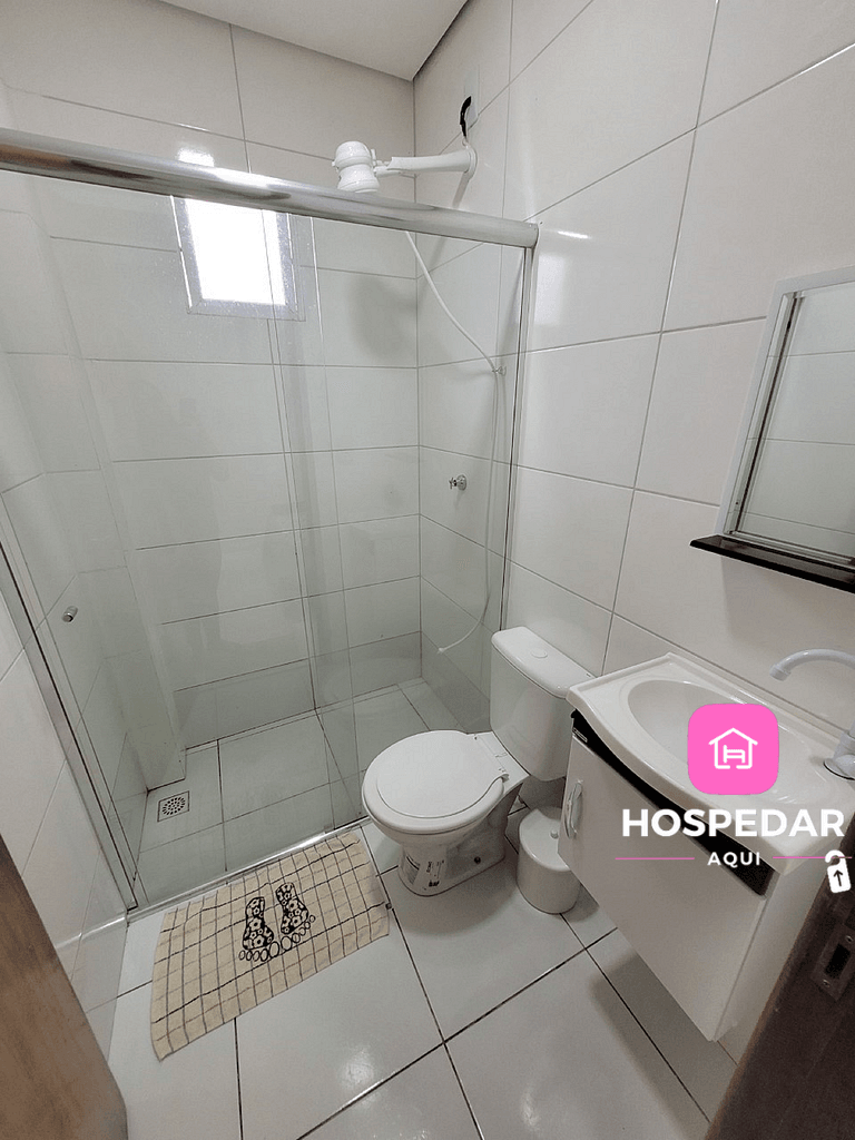 Hotel Dom Pedro -Quarto 5 - Banheiro Compartilhado