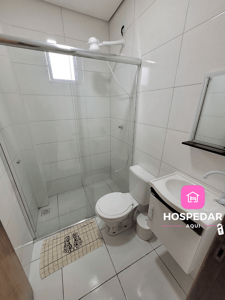 Hotel Dom Pedro -Quarto 7 - Banheiro Compartilhado